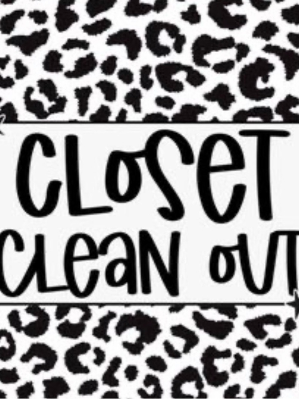 Closet Clean Out